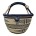 Bolga Market Basket 36 (Ink Blue/Natural)