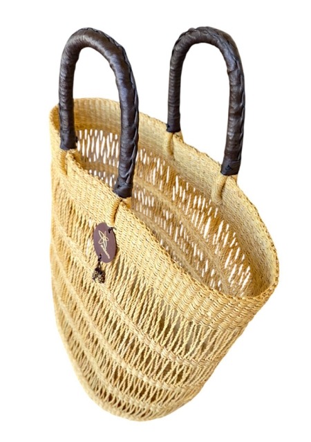 The Bolga Cosmo Mesh Baskets is a unique bag for your daily requirements, it has deep sides constructed with mesh weave and a double handle for easy access.