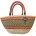 The Bolga Oval Shopper Basket has a double handle which makes it open and accessible. Great family basket for markets or beach/swimming.