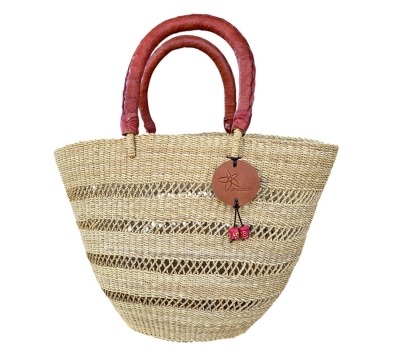 A unique, classy handbag for your daily requirements, it has a double handle for easy access.