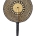 "Grass Breeze" Hand Fan 30 (Round)