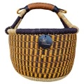 Bolga Market Basket – this large, high-quality basket has a fixed single handle for carrying comfort and an accessible open top. Great for markets & beach