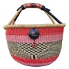 Bolga Market Basket – this large, high-quality basket has a fixed single handle for carrying comfort and an accessible open top. Great for markets & beach