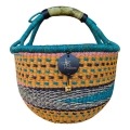Bolga Market Basket – this large, high-quality basket has a fixed single handle for carrying comfort and an accessible open top. Great for markets & beach