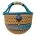 Bolga Market Basket – this large, high-quality basket has a fixed single handle for carrying comfort and an accessible open top. Great for markets & beach