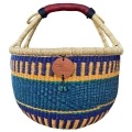 Bolga Market Basket – this large, high-quality basket has a fixed single handle for carrying comfort and an accessible open top. Great for markets & beach.