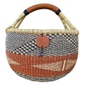 Bolga Market Basket – this large, high-quality basket has a fixed single handle for carrying comfort and an accessible open top. Great for markets & beach.