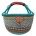 Bolga Market Basket – this large, high-quality basket has a fixed single handle for carrying comfort and an accessible open top. Great for markets & beach.