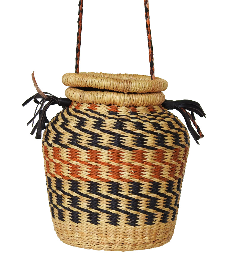 Fruit basket- hand made in Ghana, home decor for fruit or trinkets