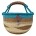 Bolga Market Basket – this large, high-quality basket has a fixed single handle for carrying comfort and an accessible open top. Great for markets & beach.