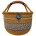 Bolga Market Basket – this large, high-quality basket has a fixed single handle for carrying comfort and an accessible open top. Great for markets & beach.