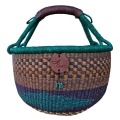 Bolga Market Basket – this large, high-quality basket has a fixed single handle for carrying comfort and an accessible open top. Great for markets & beach.
