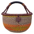 Bolga Market Basket – this large, high-quality basket has a fixed single handle for carrying comfort and an accessible open top. Great for markets & beach.