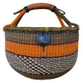 Bolga Market Basket – this large, high-quality basket has a fixed single handle for carrying comfort and an accessible open top. Great for markets & beach.