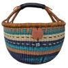 Bolga Market Basket – this large, high-quality basket has a fixed single handle for carrying comfort and an accessible open top. Great for markets & beach.