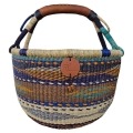 Bolga Market Basket – this large, high-quality basket has a fixed single handle for carrying comfort and an accessible open top. Great for markets & beach.