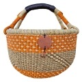 Bolga Market Basket – this large, high-quality basket has a fixed single handle for carrying comfort and an accessible open top. Great for markets & beach.